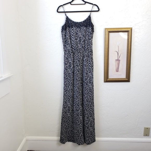 Decree ~ Black/White Sleeveless Jumpsuit ~ Sz M - Picture 3 of 6